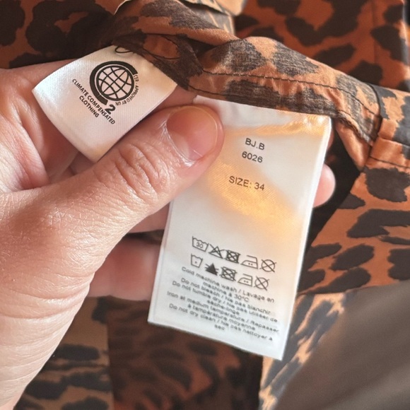 Ganni Leopard Print Midi Dress - Picture 5 of 5